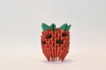 Kit d'origami de fraise