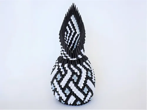 Kit d'origami de vase Eclipse