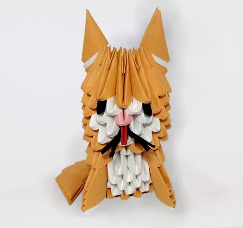 Kit d'origami d'un chat