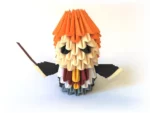 Papercraft di Ron Weasley in origami 3D