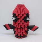 Papercraft Deadpool en origami 3D modulaire