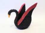 Kit d'origami 3D cygne