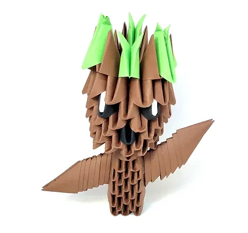 Kit d'origami de Baby Groot Kit d'origami de Baby Groot