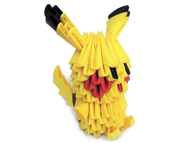 Kit d'origami de Pikachu Kit d'origami de Pikachu