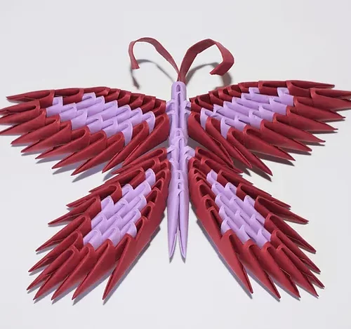 Kit d'origami d'un papillon
