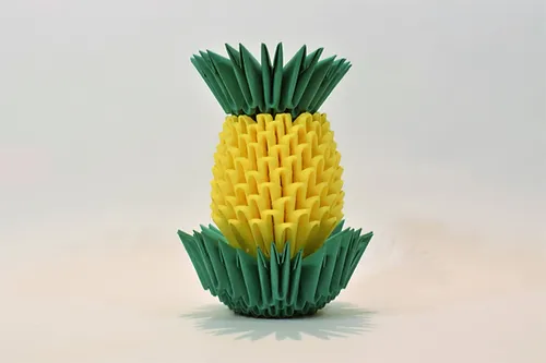 Kit d'origami d'ananas