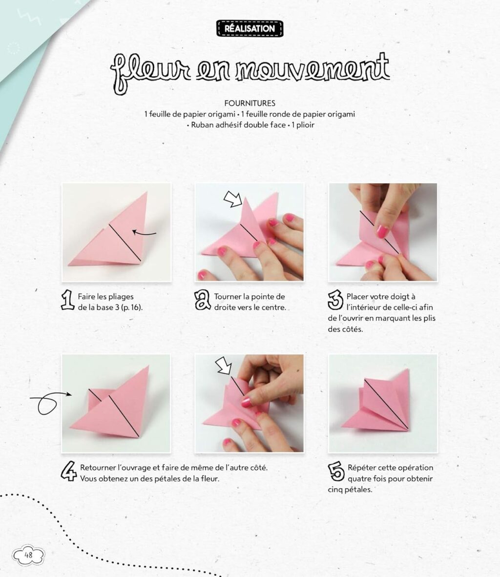 Origami – S’initier à toutes les techniques en pas à pas (Virginie Bouquet)