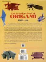 The Complete Book of Origami (Robert J. Lang) – édition anglaise