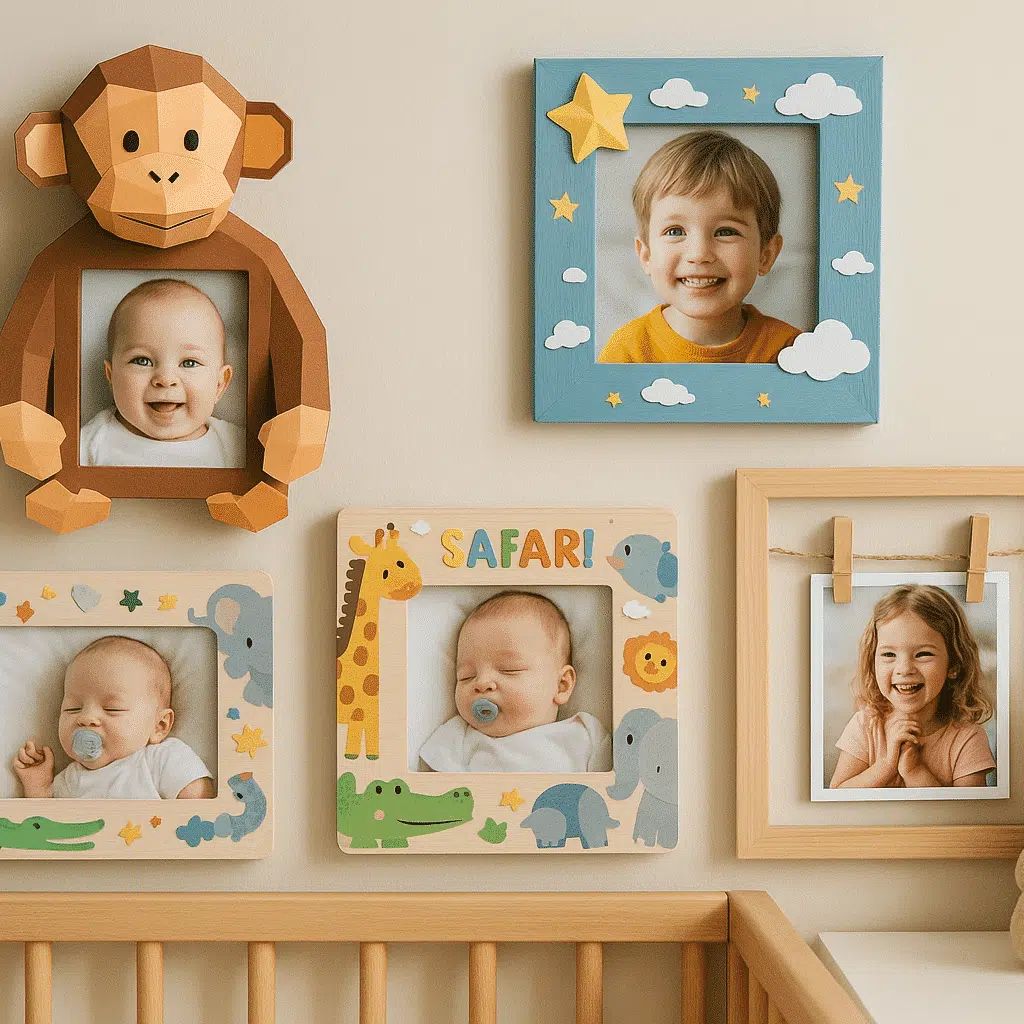 Cadre Photo pour Enfants : Décoration ludique, DIY et souvenirs inoubliables
