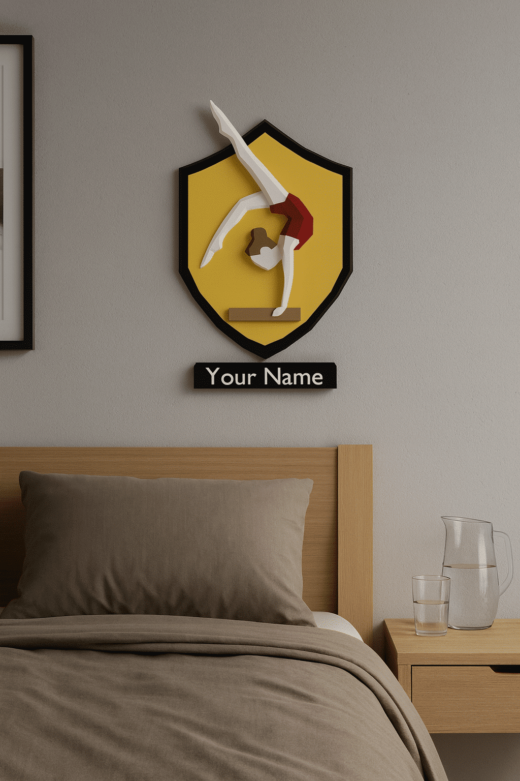 Papercraft gymnastique en mouvement en origami 3D Papercraft gymnastique en mouvement en origami 3D