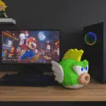 Cheep Cheep van Mario in papercraft 3D, weergave 2