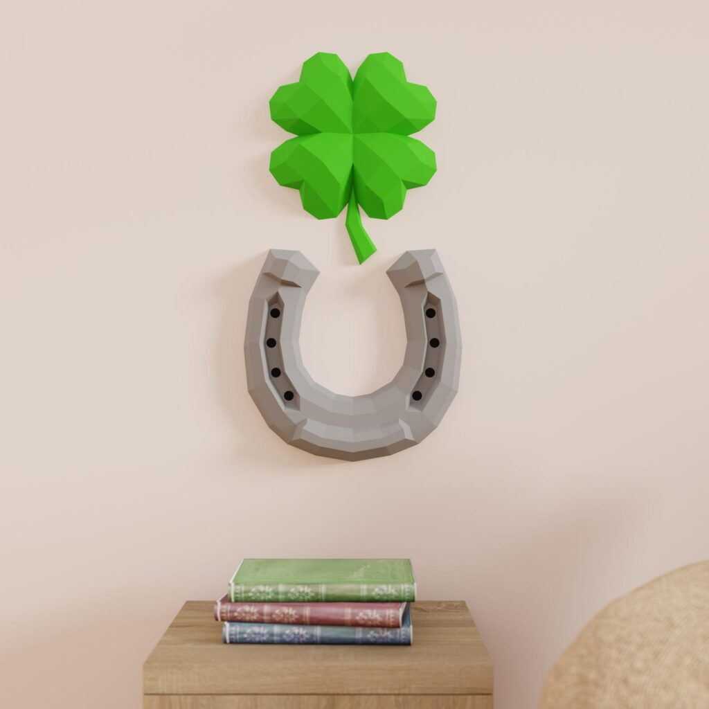 Fer à cheval & Trèfle porte-bonheur Fer à cheval & Trèfle porte-bonheur