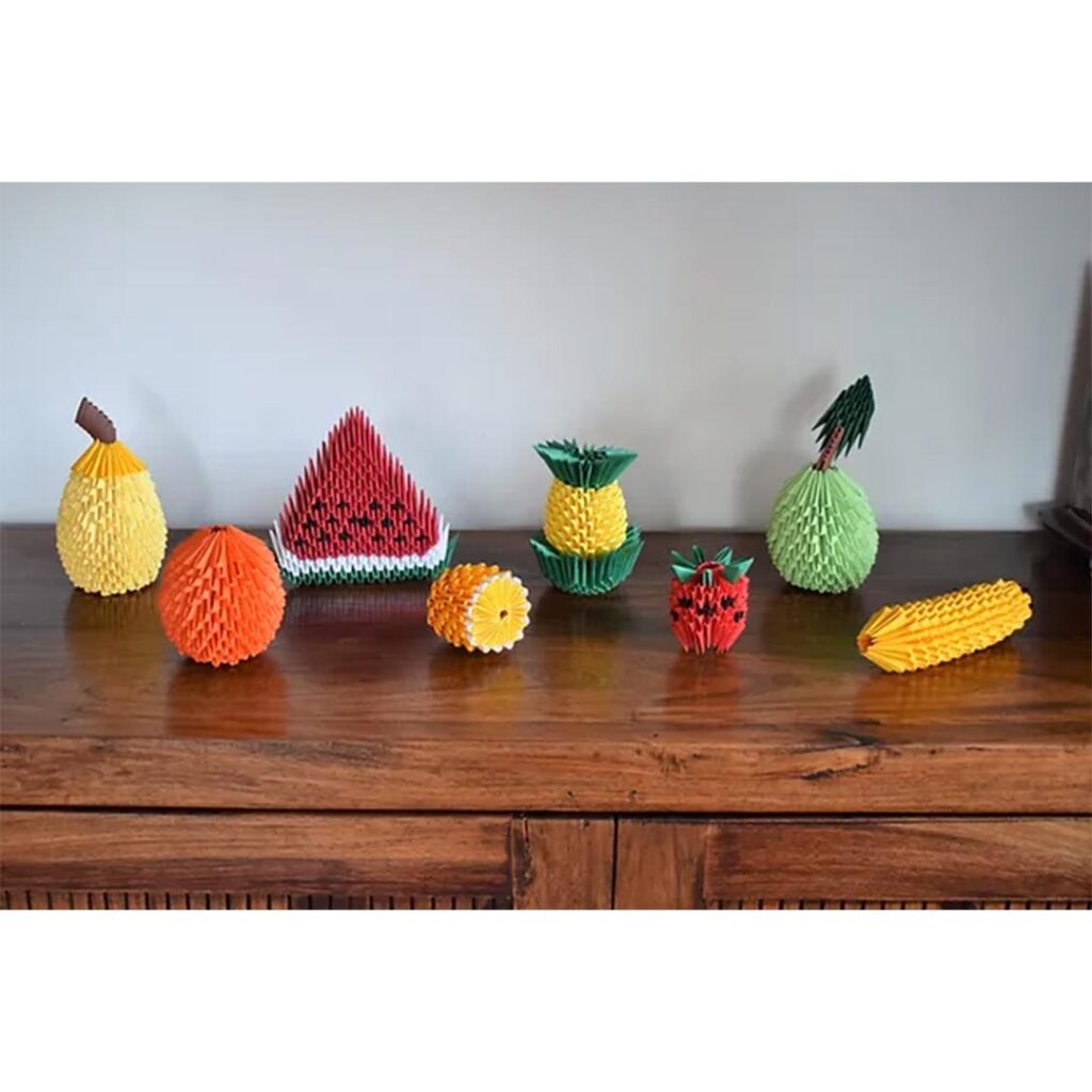 Kit d'origami de pastèque