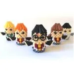 Papercraft Harry Potter en origami 3D modulaire, modèle 3D