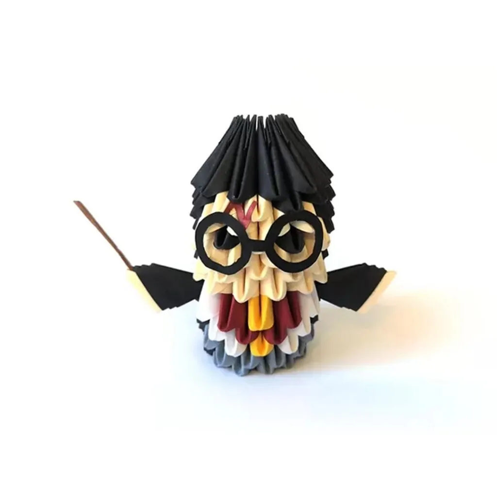 Papercraft Harry Potter en origami 3D modulaire
