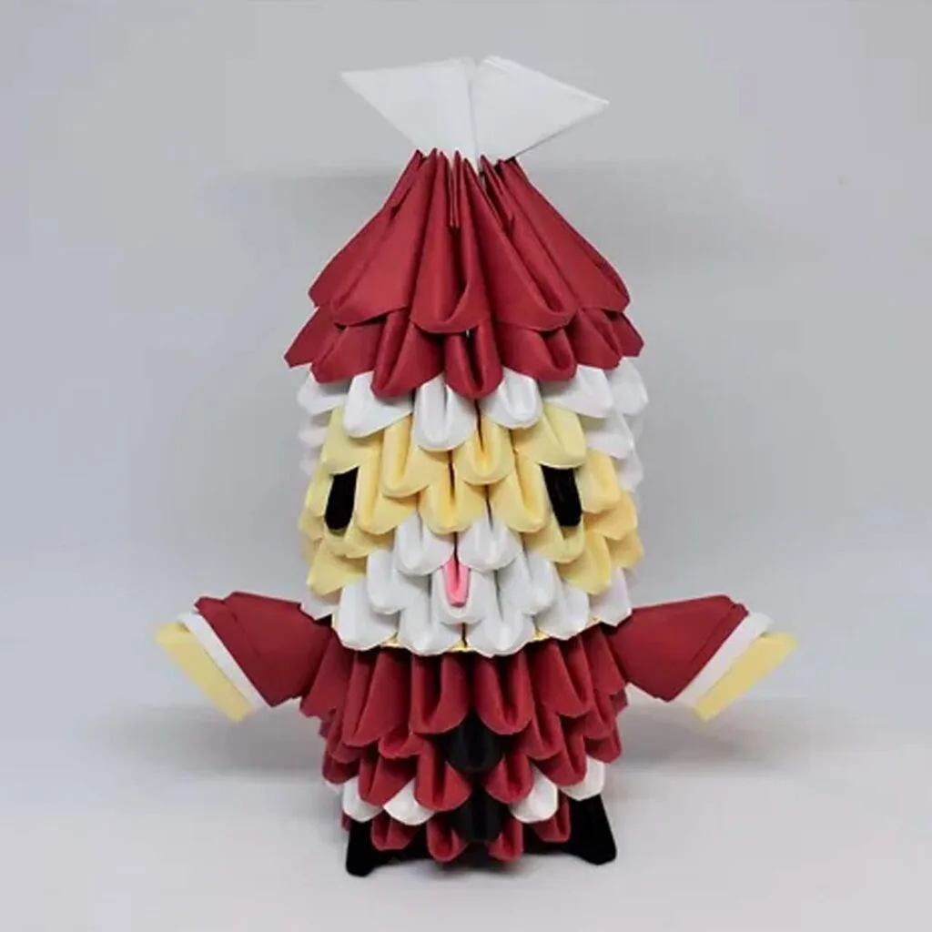 Christmas origami papercraft kit