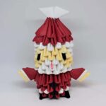 Papercraft di Natale in origami 3D