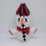 Papercraft di Natale in origami 3D