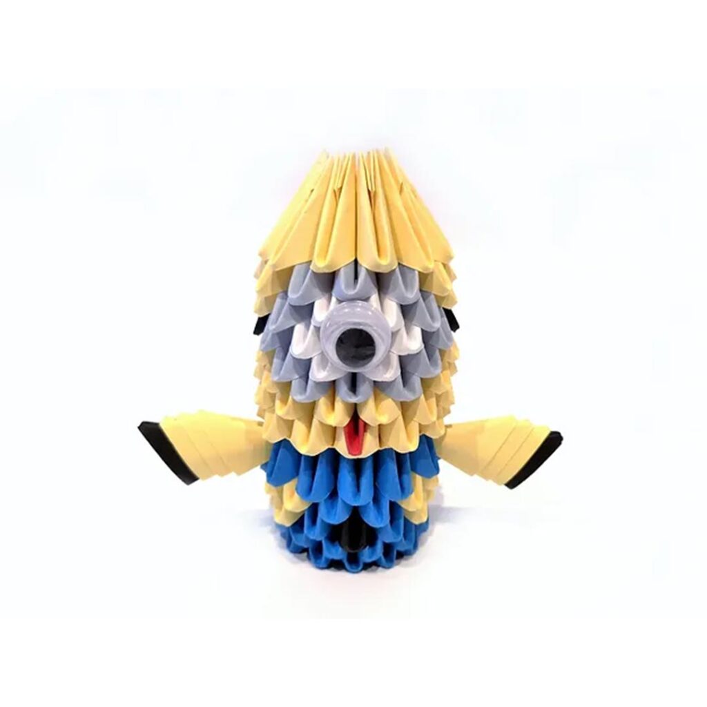 Kit d'origami 3D Minion Stuart