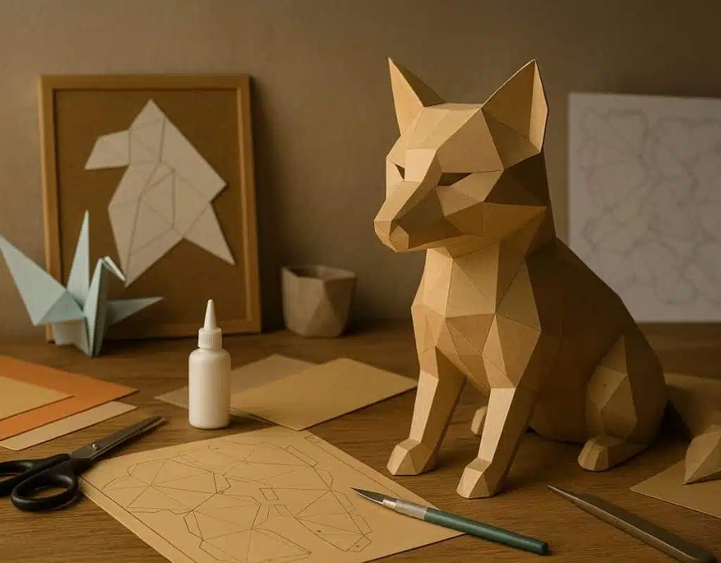 Paper Art : tout savoir sur l’art du papier et le phénomène du papercraft 3D