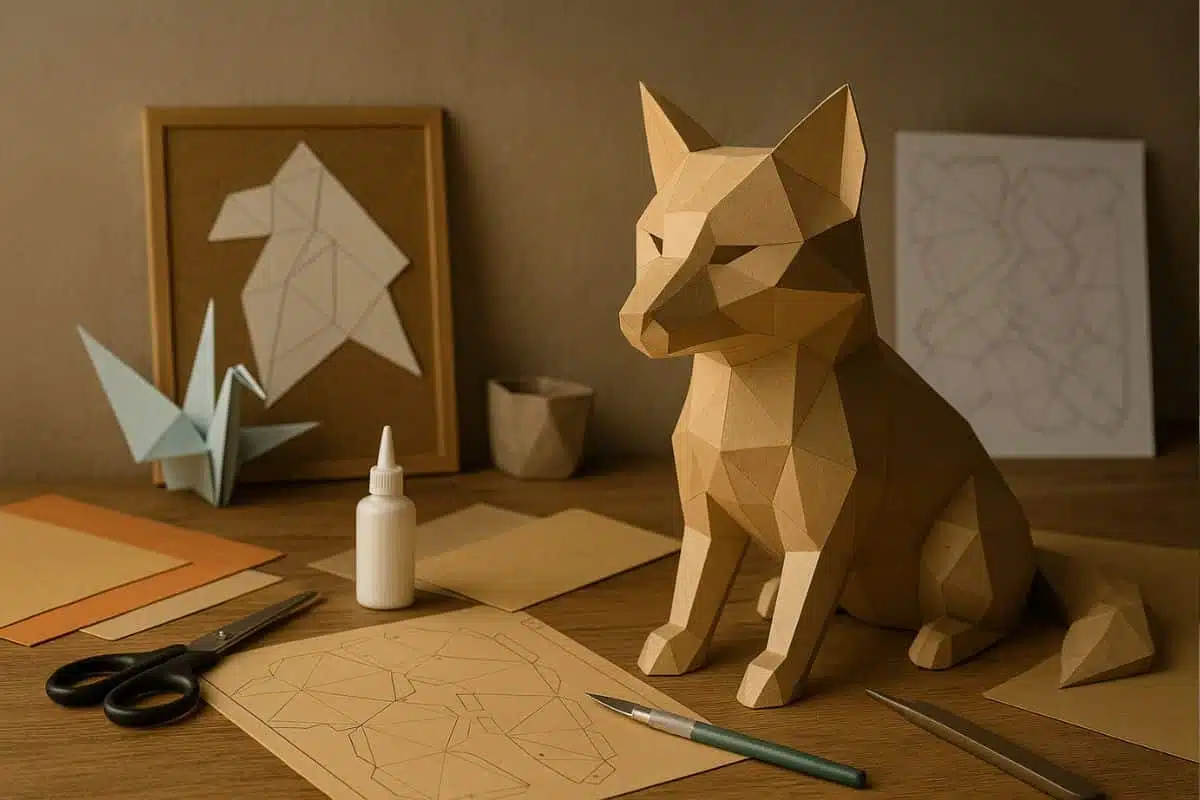 Paper Art : tout savoir sur l’art du papier et le phénomène du papercraft 3D