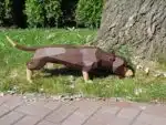 Dachshund papercraft 3D, weergave 7
