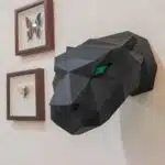 Panthère en papercraft 3D