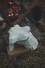 Sculpture femme en papercraft 3D