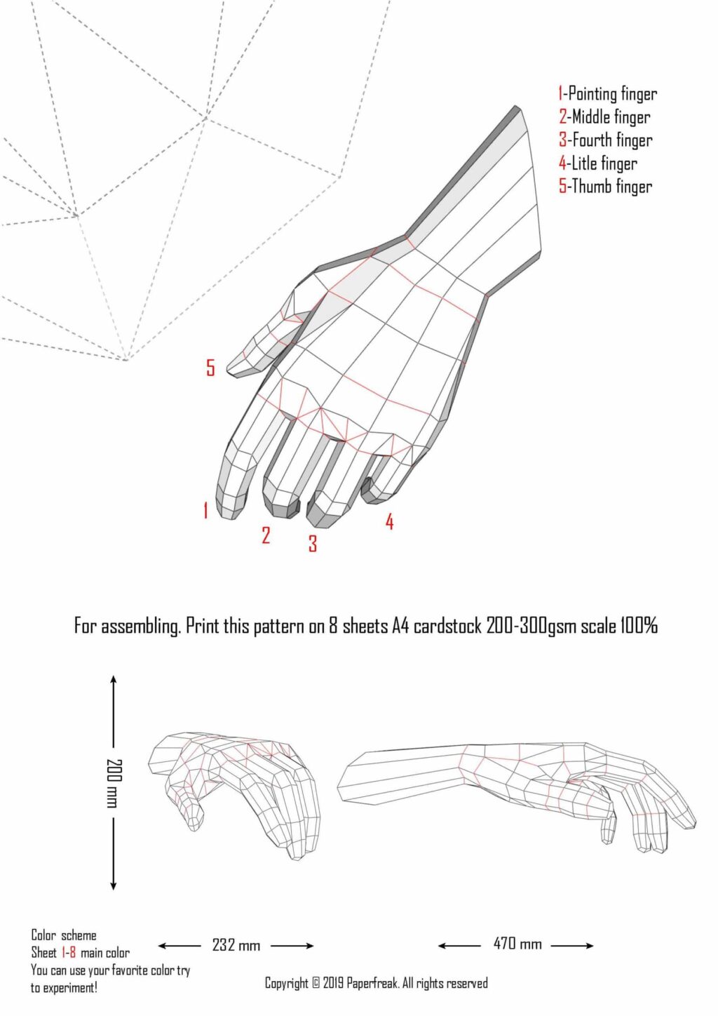 Escultura 3D A Criação de Adão