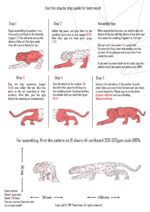 Pantera en papercraft 3D