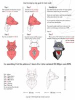 Lobo en papercraft 3D