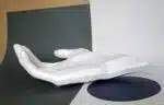 Rechterhand sculptuur in 3D-papercraft, weergave 8
