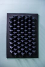 Scultura cubica in papercraft 3D