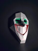 3D Papercraft Clown Mask