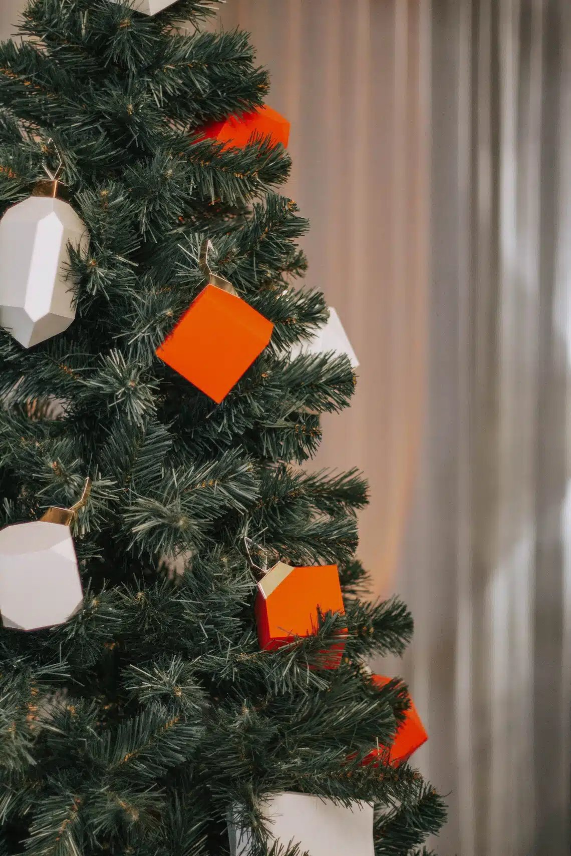 Calze di Natale in papercraft 3D, montato