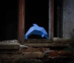 Delfín en papercraft 3D