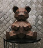 Ours en papercraft 3D à assembler