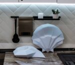 3D Paper Seashell Papercraft