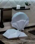 3D Paper Seashell Papercraft