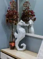 3D papercraft zeepaardje, 3D-model