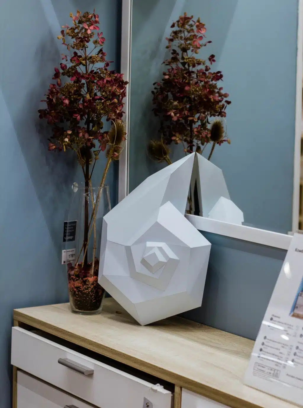 Papercraft schelp in 3D-origami, 3D-model