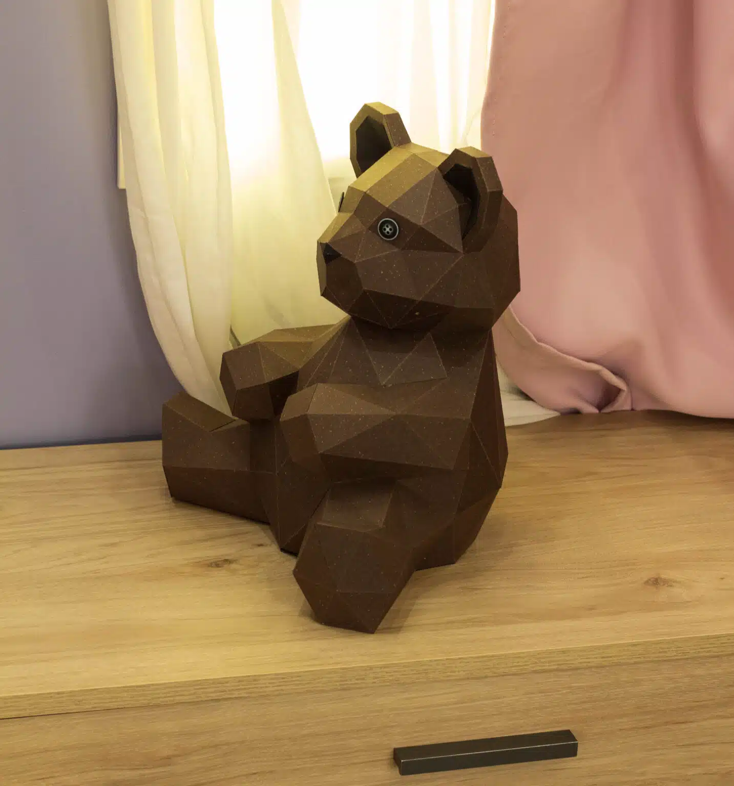 Ours en papercraft 3D à assembler