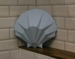 Papercraft de coquillage en origami 3D
