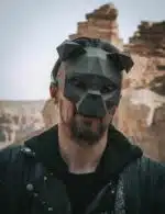 3D Papercraft Hundemaske