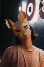 3D Papercraft kattenmasker, 3D-model
