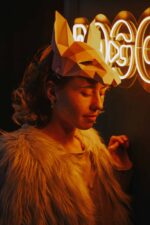 Máscara de gato en papercraft 3D