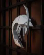Garnalen papercraft 3D, weergave 5