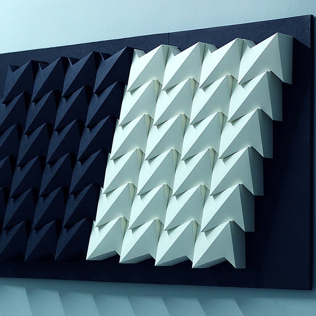 Dragon skin installation en papercraft 3D Dragon skin installation en papercraft 3D