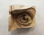 Papercraft 3D ojos izquierdo y derecho