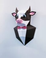 Touro de terno papercraft 3D
